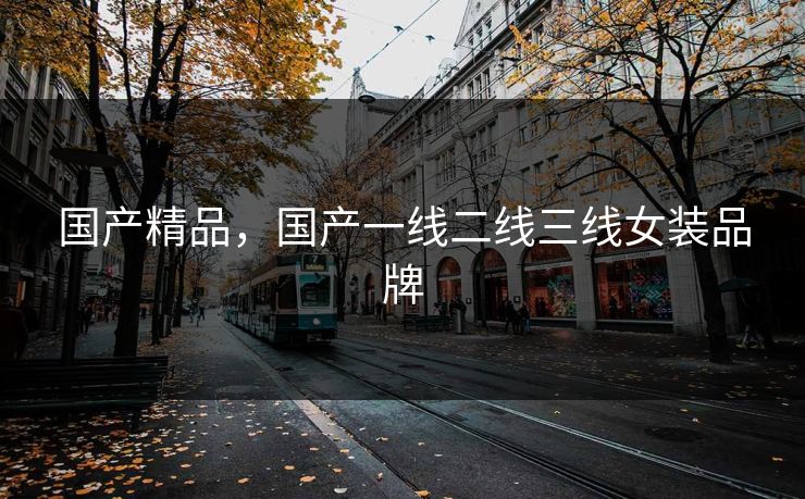 国产精品，国产一线二线三线女装品牌